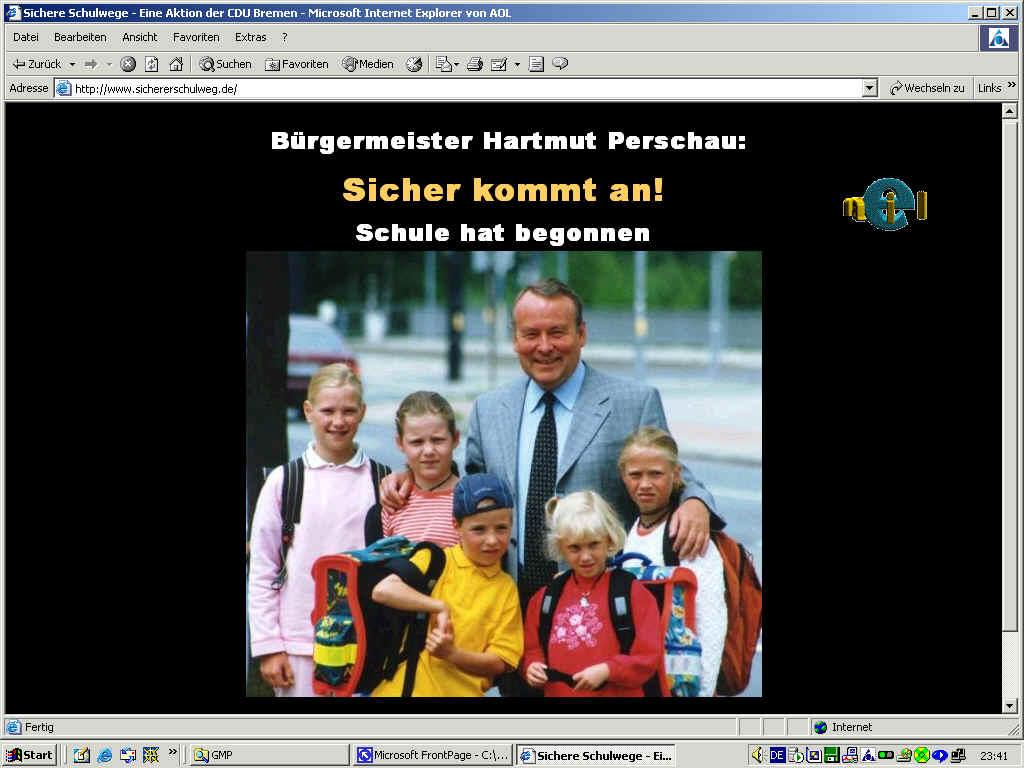 Hier geht es zur Aktion "Sicherer Schulweg"!